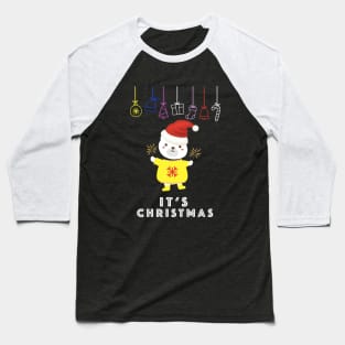 It's Christmas and happy New Year Baseball T-Shirt